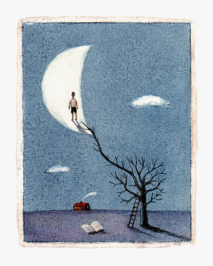 La lluna i el&nbsp;dit